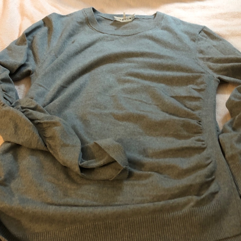 Frame beautiful rousched sweater